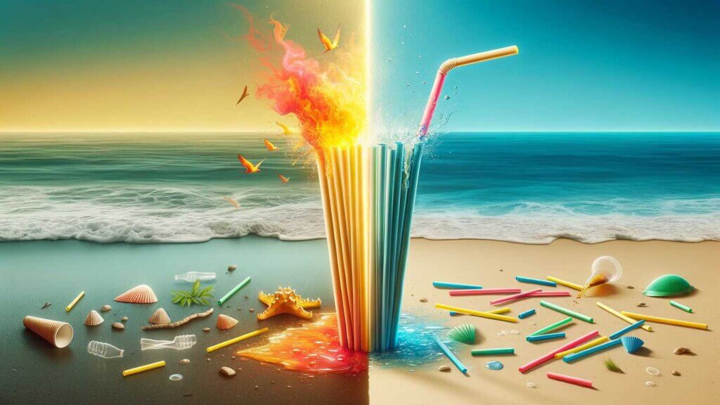 Papírová brčka jsou horší než plastová – obsahují totiž “věčné chemikálie”