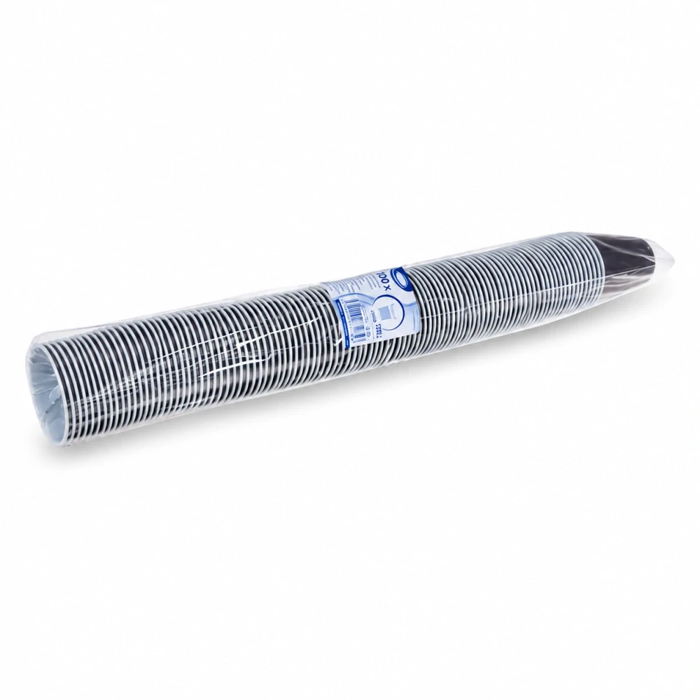 Automatový kelímek hnědo-bílý 0,15 l -PS- (Ø 70mm)[100 ks]