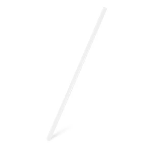 Slámky JUMBO plastové čiré 25 cm, průměr 8 mm [150 ks] (znovu použitelná)