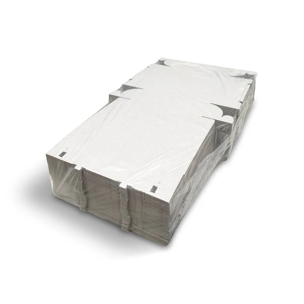 Krabice na dort (mikrovlnitá lepenka) bílá 28 x 28 x 10 cm [100 ks]