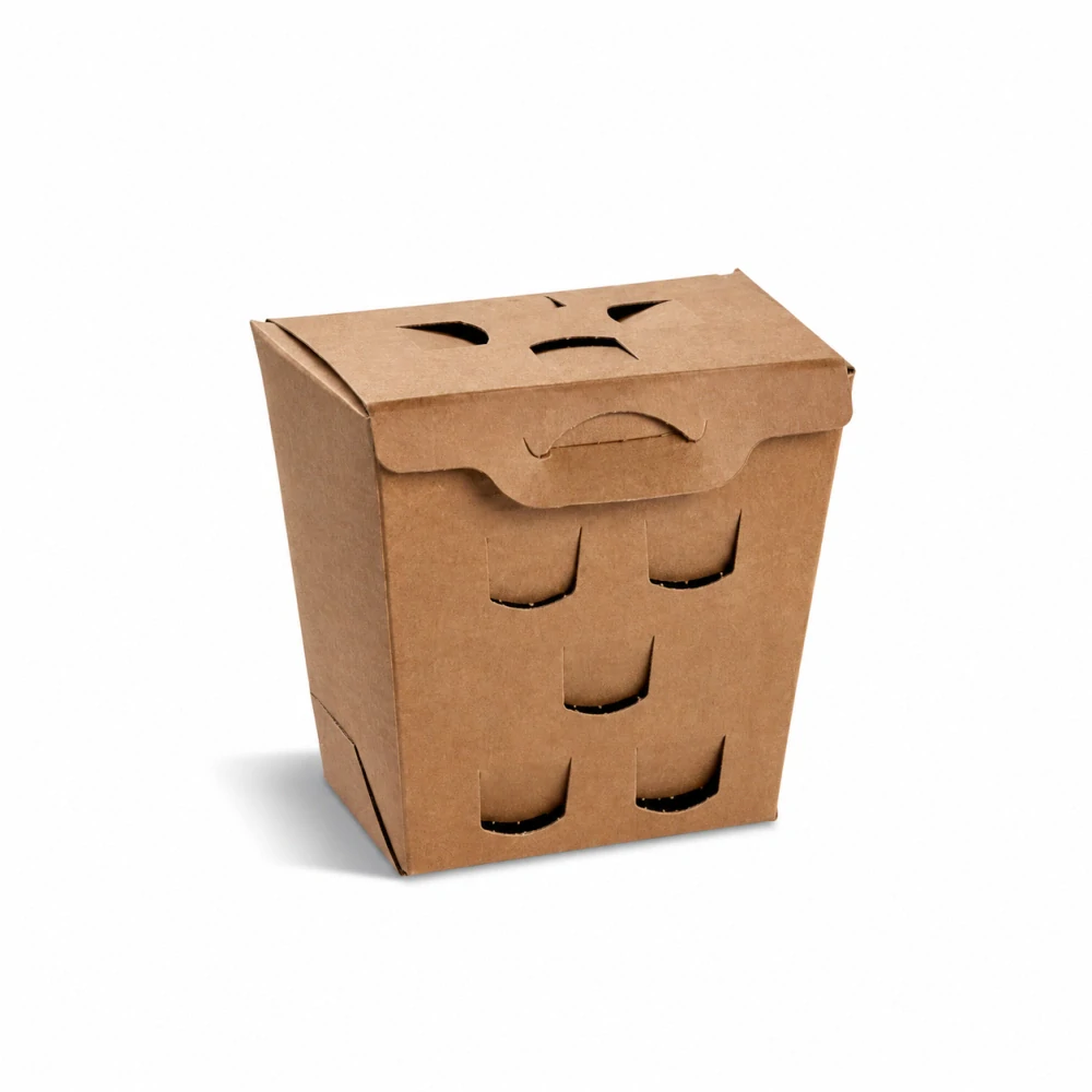 Box na hranolky kraft 150 g, 50 ks – detail