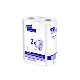 Kuchyňské utěrky tissue 2-vrstvé "Harmony Professional" 50 útržků [2 ks]