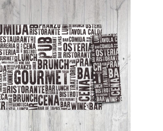 Papírové prostírání Gourmet 30 x 40 cm - 250 ks