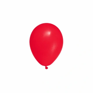 Nafukovací balónek červený "M", 10 ks