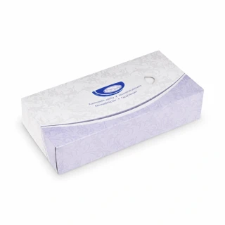 Kosmetické utěrky 2vrstvé 19 × 20 cm v boxu, 100 ks