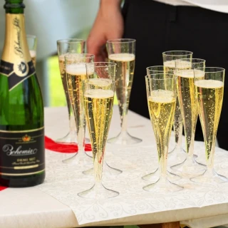 Pohárek na sekt 0,1 l, 6 ks