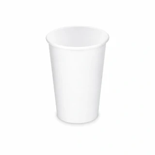 Papírový kelímek bílý 330 ml, L (Ø 80 mm), 50 ks