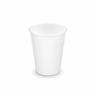 Papírový kelímek bílý 420 ml, L (Ø 90 mm), 50 ks