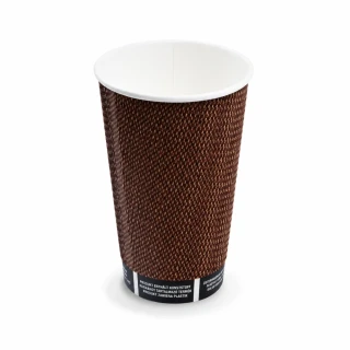Papírový kelímek PREMIUM 510 ml, XL (Ø 90 mm), 25 ks
