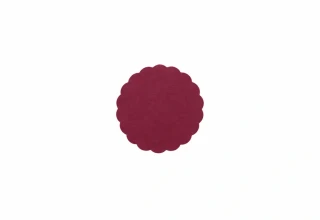 Rozetka PREMIUM Ø 9 cm bordová, 40 ks