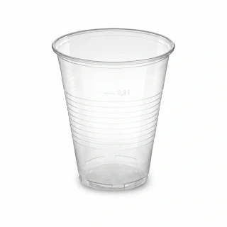 Kelímek průhledný 0,3 l (PP) (Ø 95 mm), 50 ks