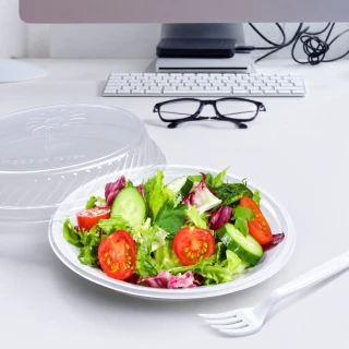 Talíř (PP) Reware Diner vratný bílý Ø 22 cm, 100 ks