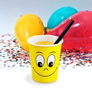 Papírový kelímek Smile Ø 80 mm 280 ml, 50 ks