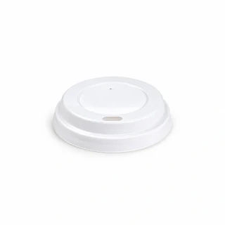 Víčko vypouklé (PS) bílé Ø 62 mm, 50 ks