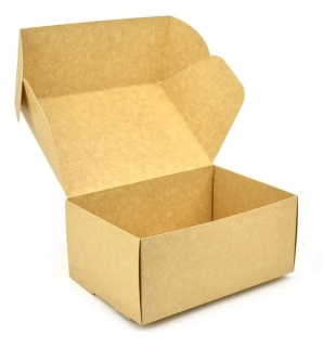 Box na zákusky EKO, kraft, 215 x 145 x 95 mm [50 ks]