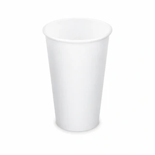 Papírový kelímek bílý 510 ml, XL (Ø 90 mm), 50 ks